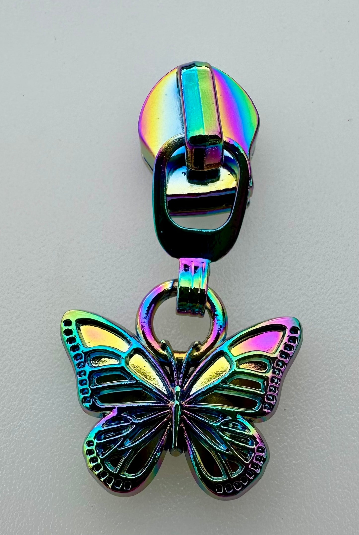 #5 Butterfly Nylon Zipper Pulls