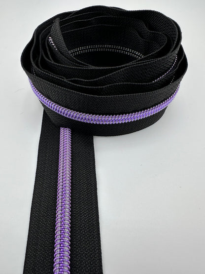 #5 Colorful Coil Nylon Zipper Tape
