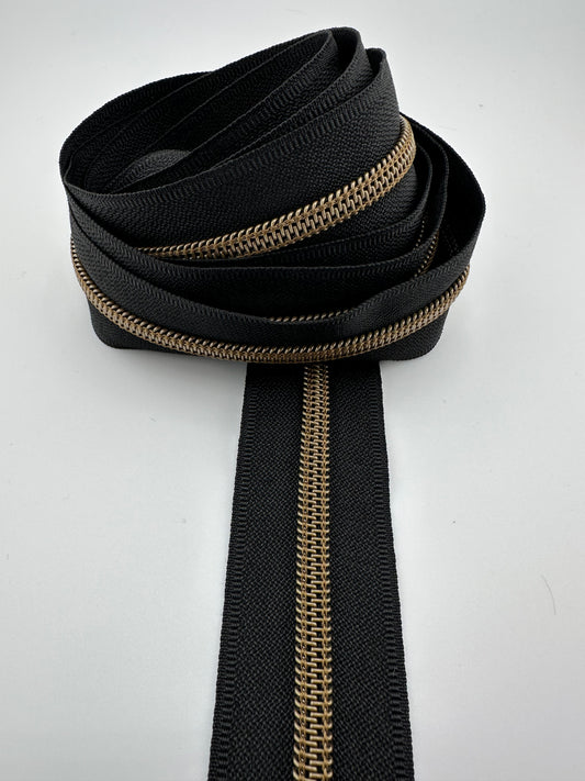 #5 Nylon Black Zipper Tape