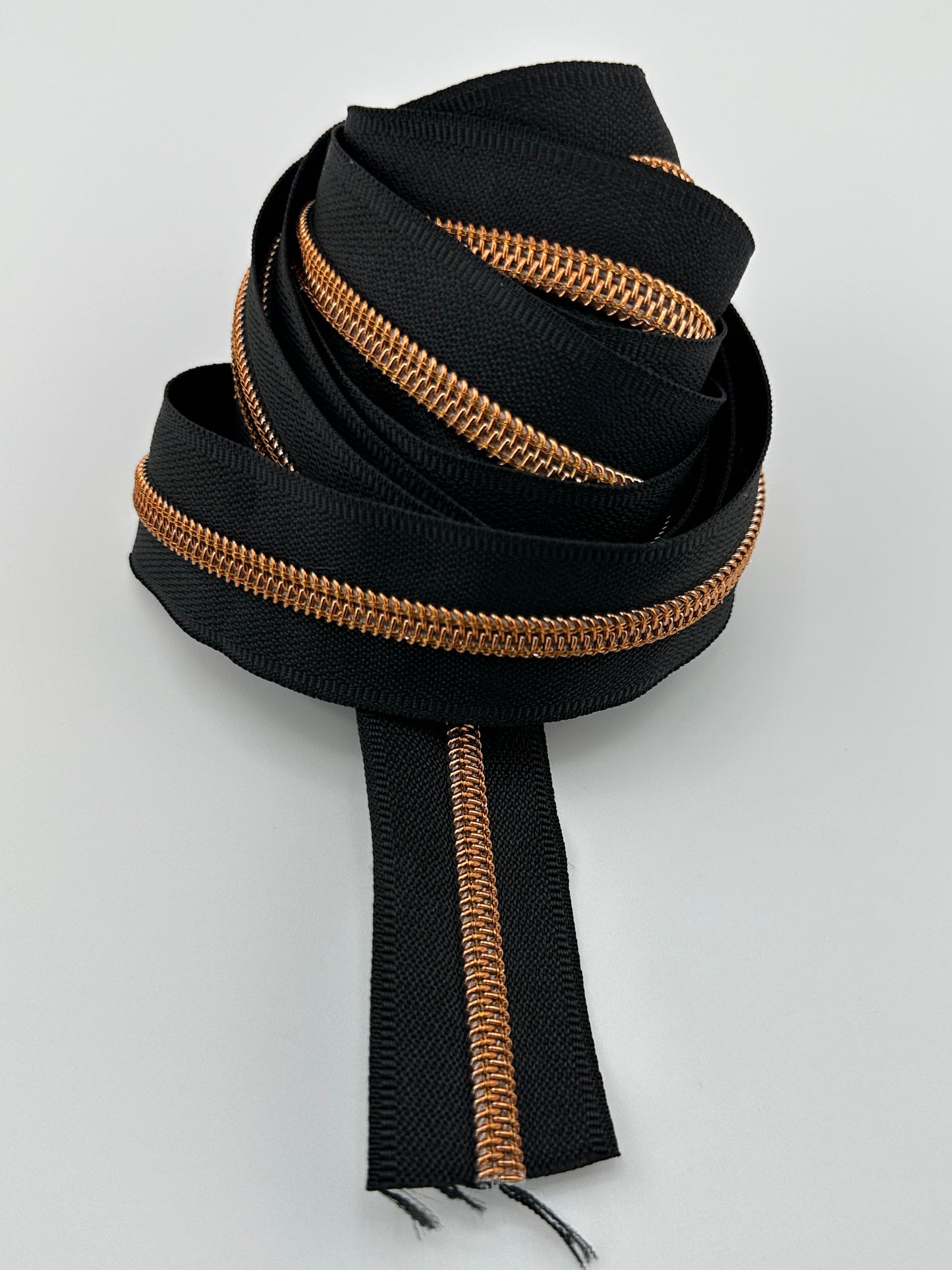 #5 Burnt Copper Nylon Zipper Tape