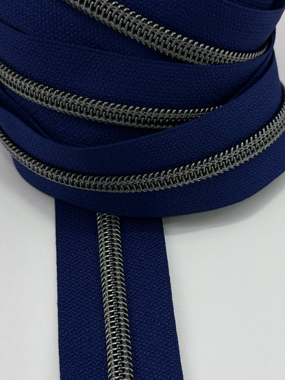 #5 Blue Zipper Tape