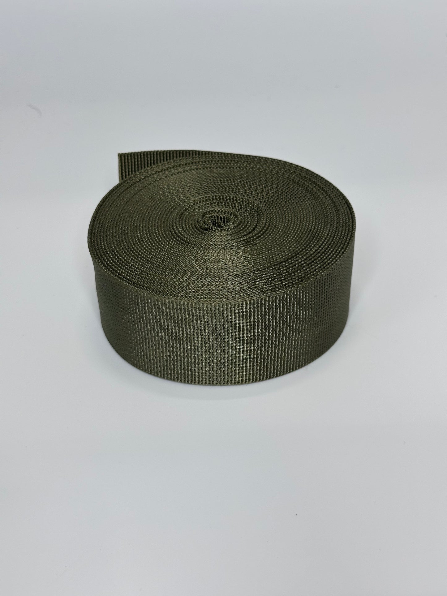 1 1/2" Olive Green Nylon Webbing