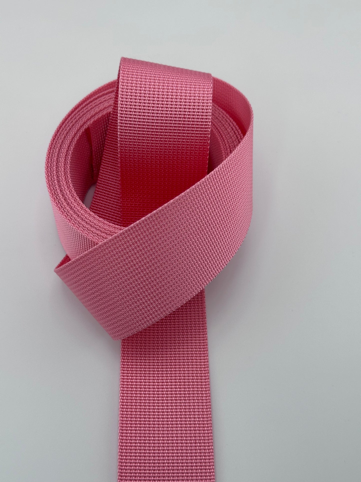 1 1/2" Pink Nylon Webbing
