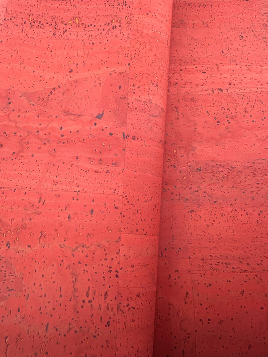 Grapefruit Cork Fabric