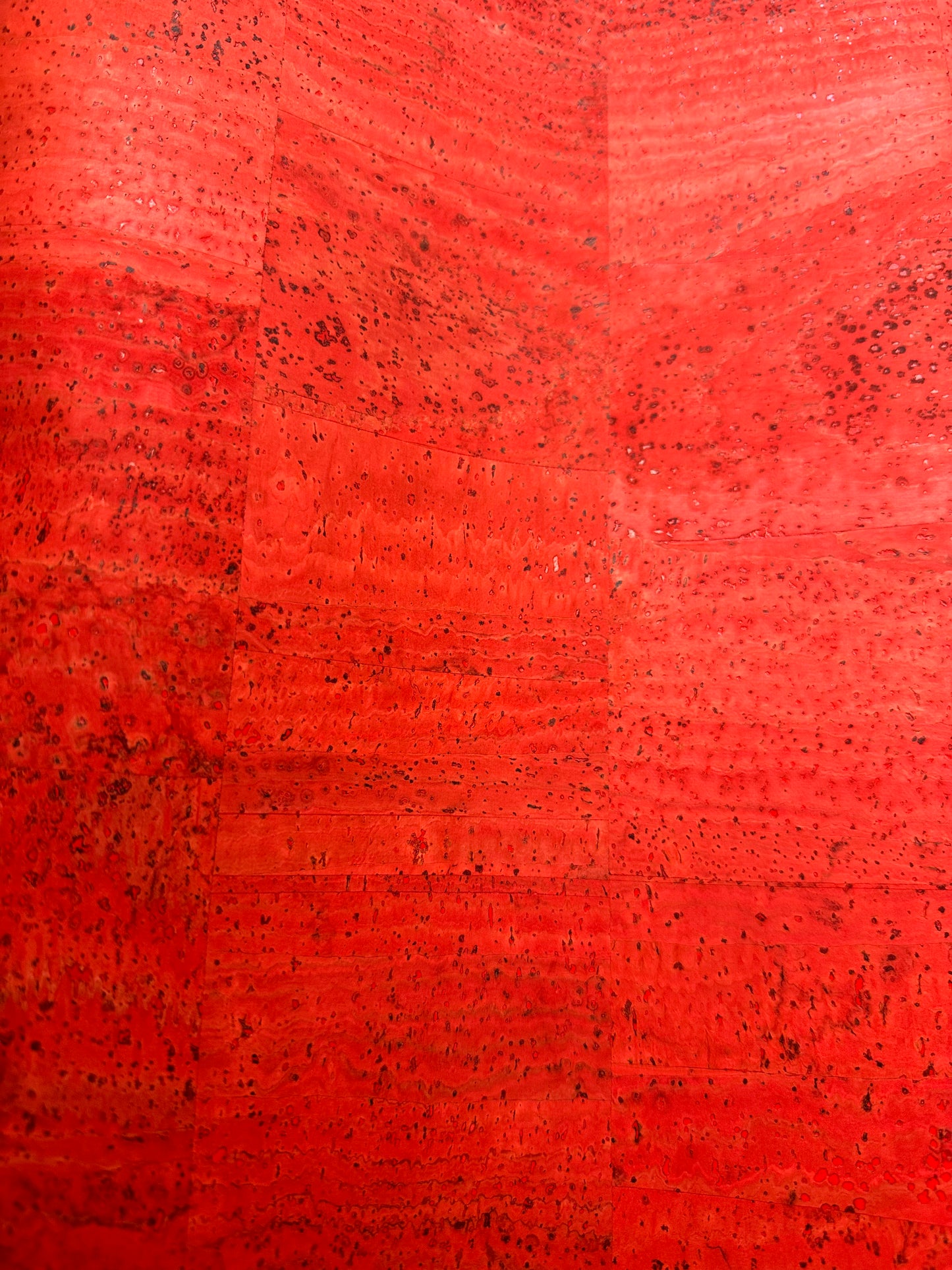 Bright Orange Cork Fabric