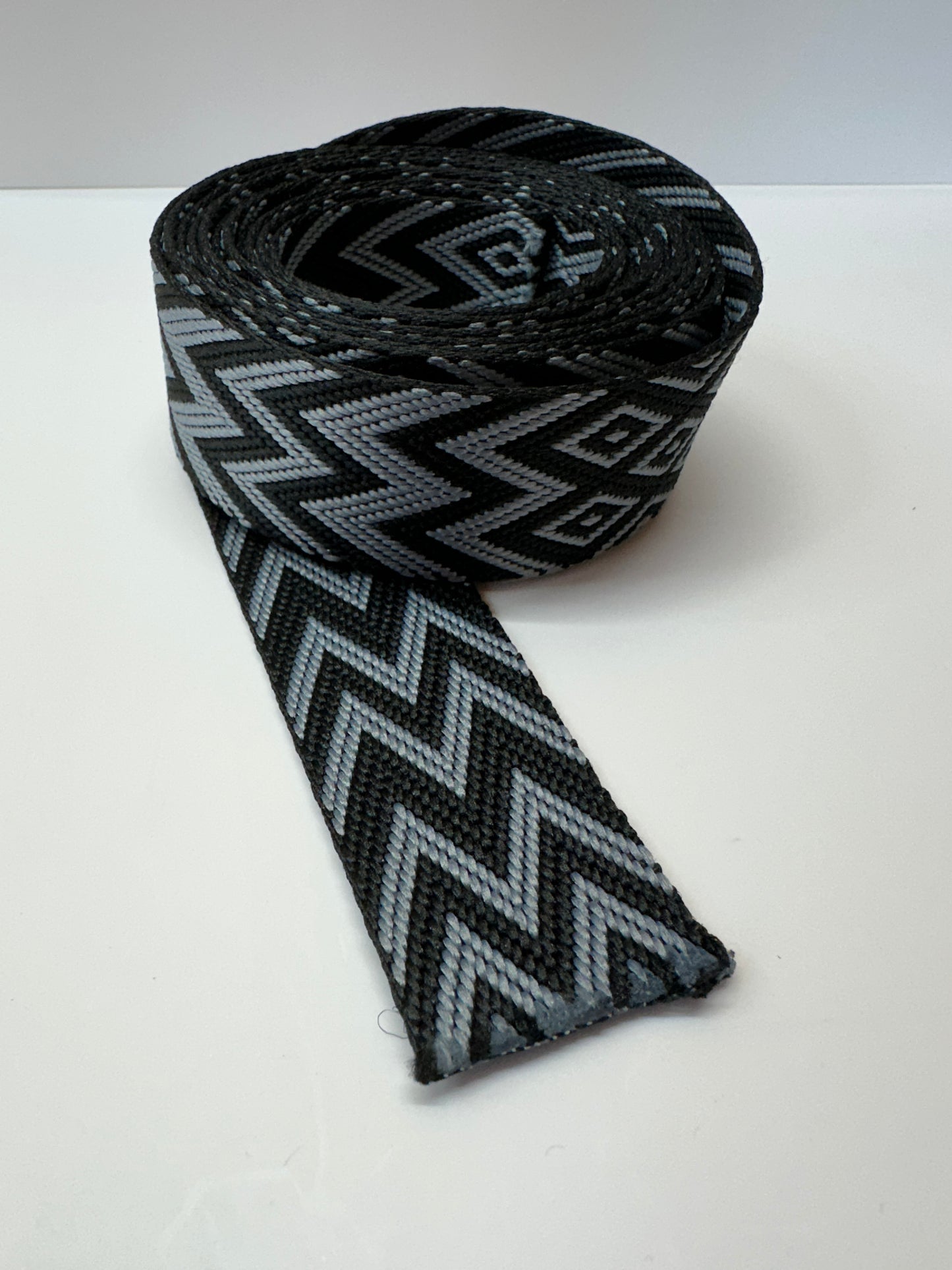 1 1/2" Diamond Chevron Woven Webbing (3)