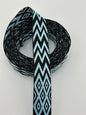 1" Diamond Chevron Woven Webbing (3)