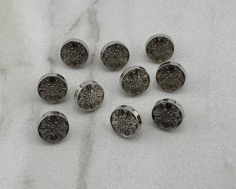 12MM x 8MM Starburst Rivets – Fireweed Stitches