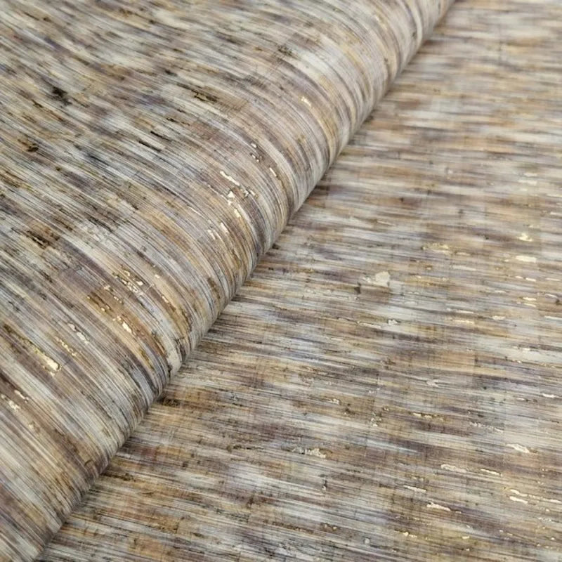 Purple Brush Cork Fabric