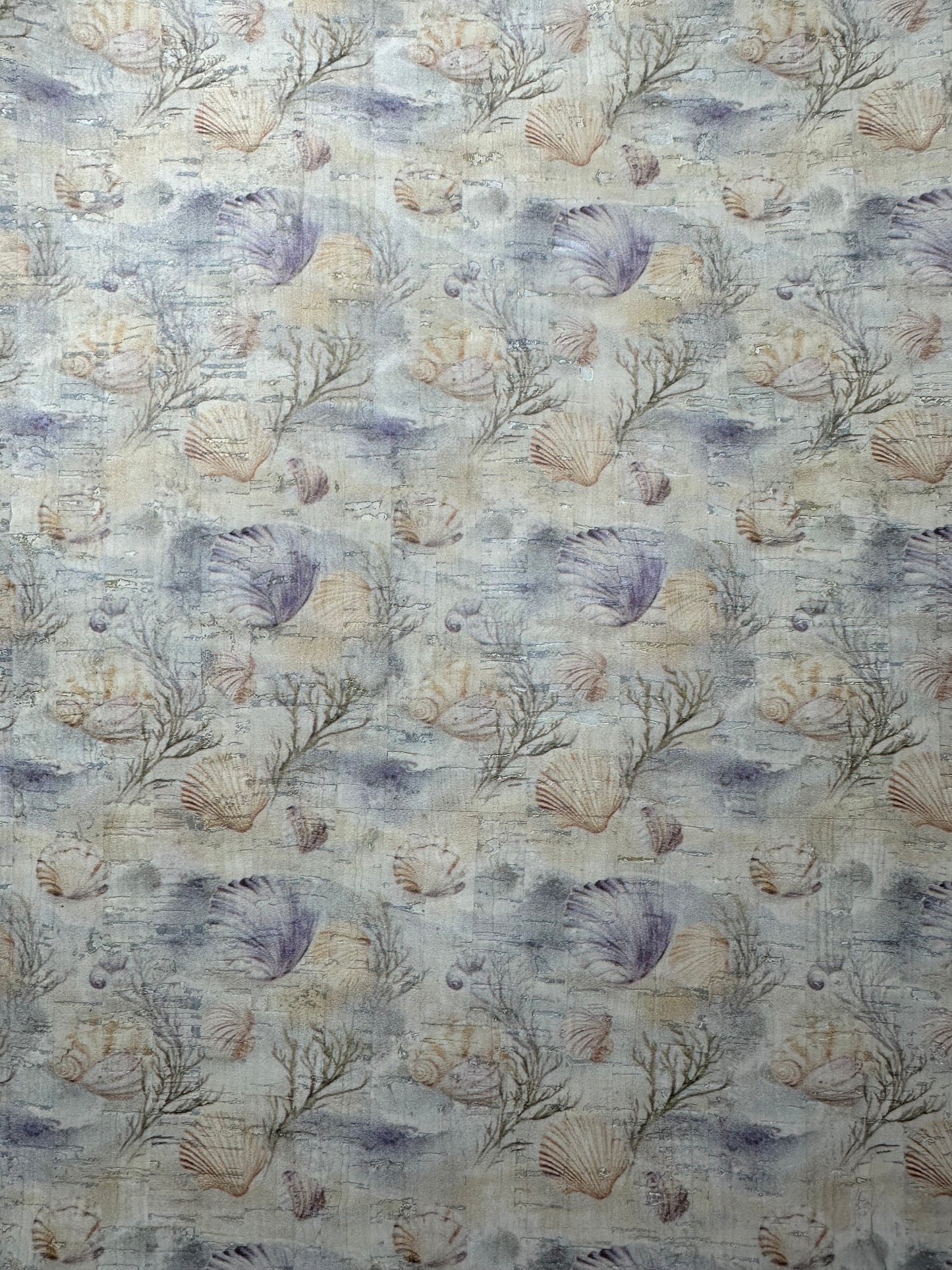 Seashell Cork Fabric