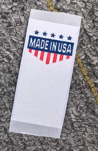 USA Assortment Woven Label