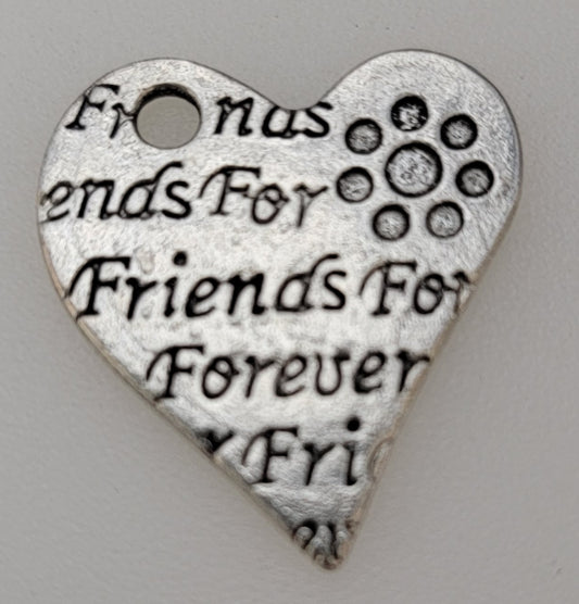 Friends Forever Heart Charms (5)