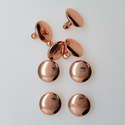 6mm Brass Double Capped Rivets