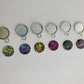Bezel Cabochon Charms Charms (5)