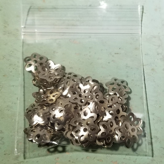 10 mm Flower Bead Caps