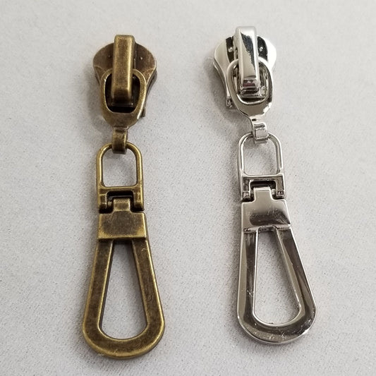 #5 Rustic Loop Nylon Zipper Pull