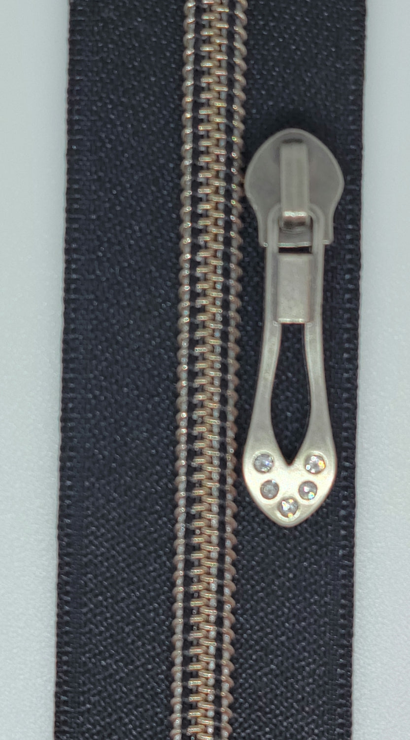 #3 Gray Nylon Zipper Tape