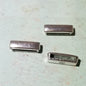 10 mm Flat Silver Slider (5)