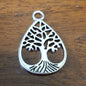 Tree Drop Charm Pendant