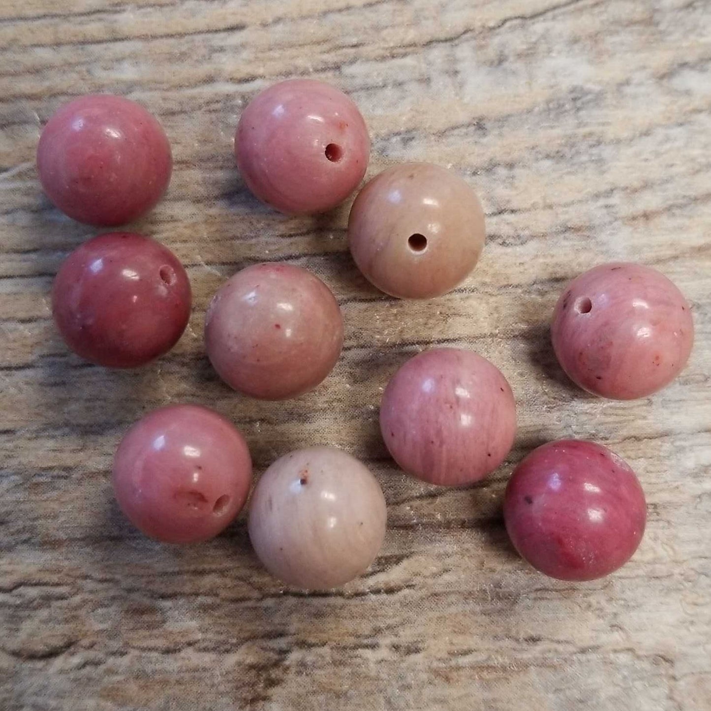 Dusty Rose Natural Beads