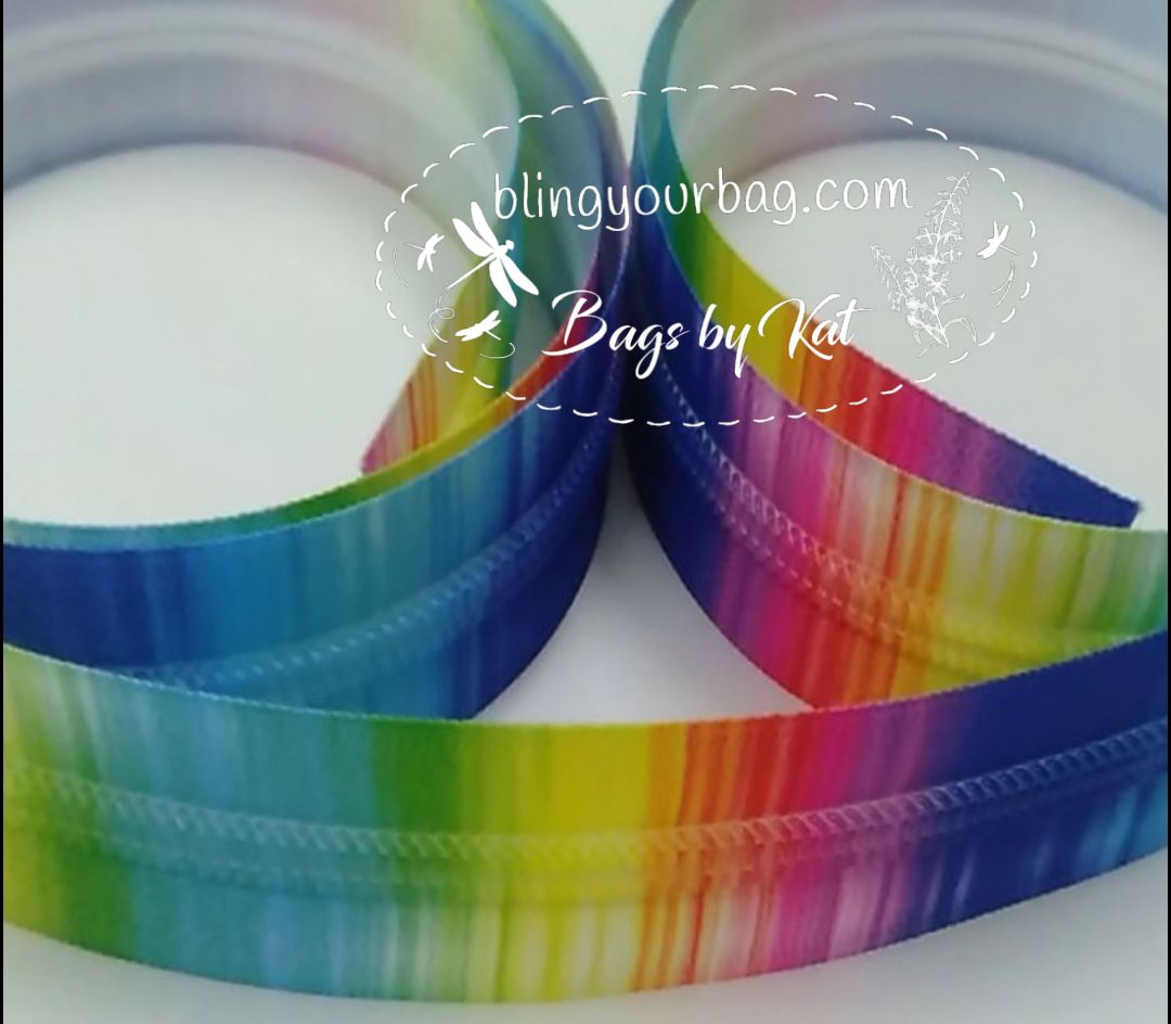 Tie Dye #5 Nylon Zipper Tape (2 yards)