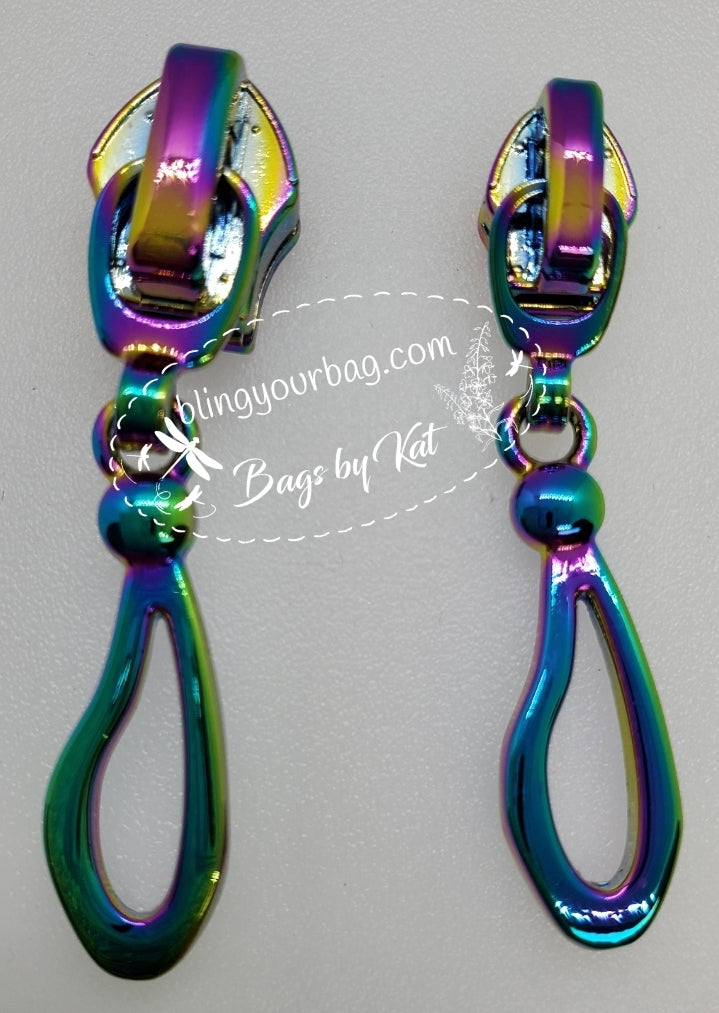 #5 Abstract Nylon Zipper Pull