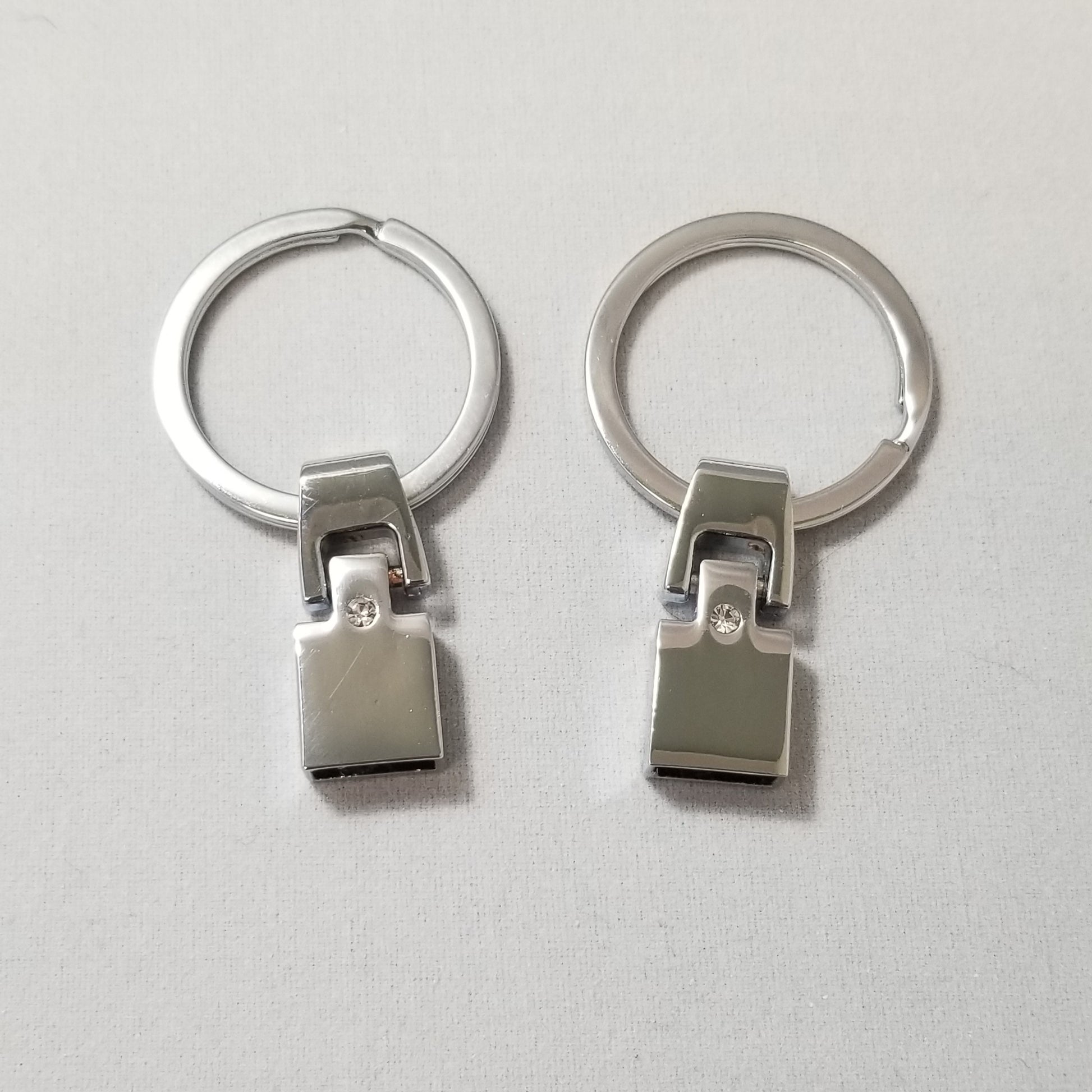 Key Ring Hardware (D Ring, Key Fob, Keyring) Key Ring w/Chain