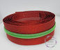 #5 Metallic Red/Green Nylon Zipper Tape
