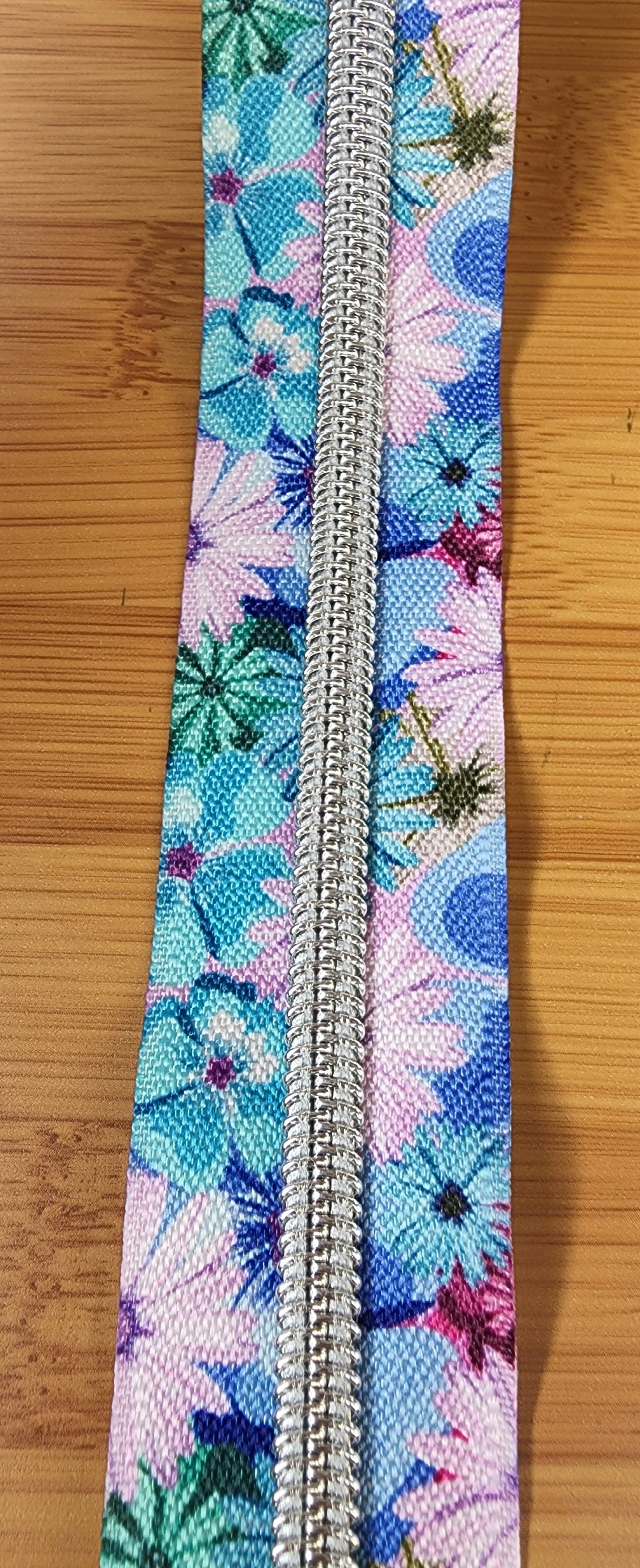 Floral Print #5 Nylon Zipper Tape