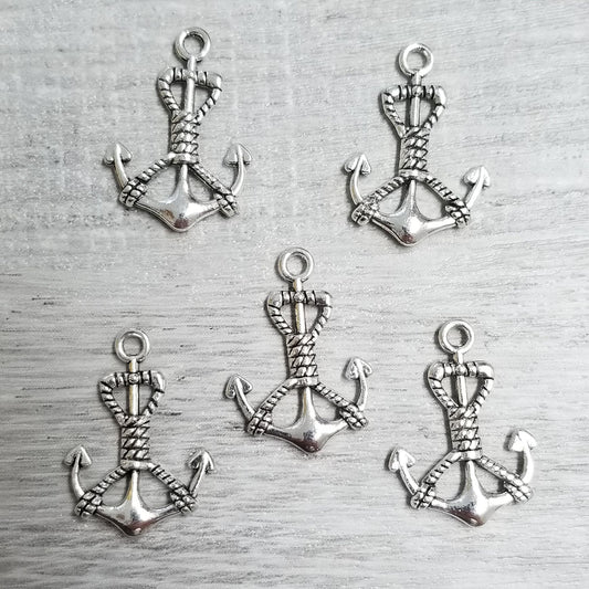Rope Anchor Charms (5)