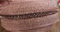 Metallic Copper #3 Nylon Zipper Tape