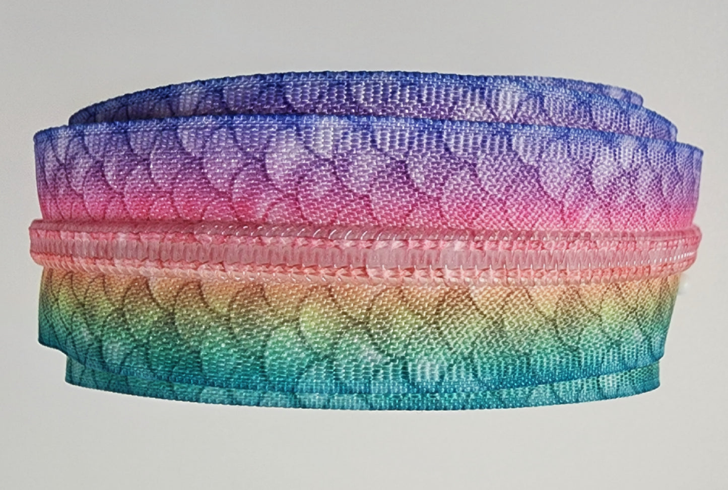 #5 Mermaid Rainbow Nylon Zipper Tape