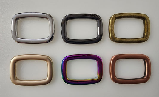 1" Rounded Rectangle Rings