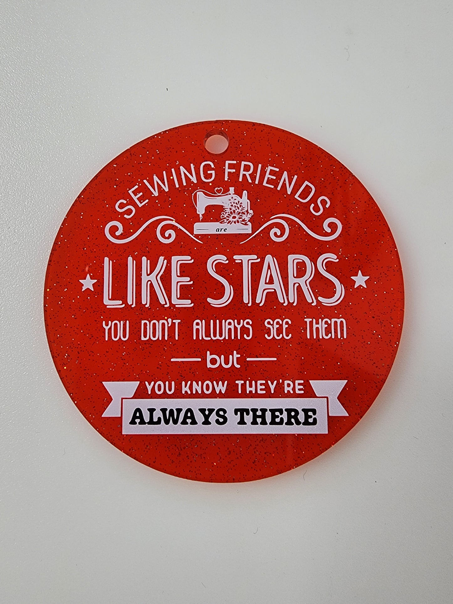 Sewing Friends Ornament
